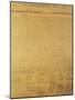 Declaration of Independence of the 13 United States of America of 1776, 1823 (Copper Engraving)-null-Mounted Giclee Print