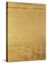 Declaration of Independence of the 13 United States of America of 1776, 1823 (Copper Engraving)-null-Stretched Canvas