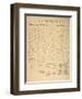 Declaration of Independence-null-Framed Premium Giclee Print