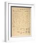 Declaration of Independence-null-Framed Premium Giclee Print