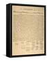 Declaration of Independence-null-Framed Stretched Canvas