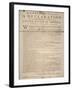 Declaration of Independence-null-Framed Premium Giclee Print