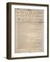 Declaration of Independence-null-Framed Giclee Print