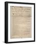 Declaration of Independence-null-Framed Giclee Print