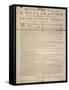 Declaration of Independence-null-Framed Stretched Canvas