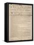 Declaration of Independence-null-Framed Stretched Canvas