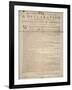 Declaration of Independence-null-Framed Giclee Print