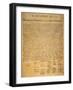 Declaration of Independence-null-Framed Giclee Print