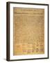 Declaration of Independence-null-Framed Giclee Print