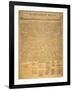 Declaration of Independence-null-Framed Giclee Print