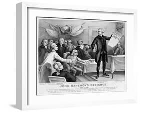 Declaration of Independence-Currier & Ives-Framed Giclee Print