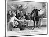 Declaration of Independence-Currier & Ives-Mounted Premium Giclee Print