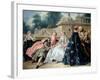 Declaration of Love, 1731-Jean Francois de Troy-Framed Giclee Print