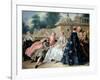 Declaration of Love, 1731-Jean Francois de Troy-Framed Giclee Print