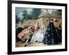 Declaration of Love, 1731-Jean Francois de Troy-Framed Giclee Print