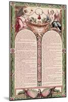 Declaration of the Rights of Man, 1793-null-Mounted Giclee Print