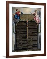 Declaration of the Rights of Man and Citizen, 1789-null-Framed Giclee Print