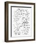 Declaration: Signatures-null-Framed Giclee Print