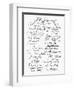 Declaration: Signatures-null-Framed Giclee Print
