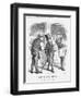 Declined with Thanks; or the Rival Touts, 1867-John Tenniel-Framed Giclee Print