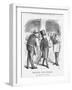 Declined with Thanks; or the Rival Touts, 1867-John Tenniel-Framed Giclee Print