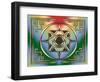 Deco 1 Frame 2-Art Deco Designs-Framed Giclee Print