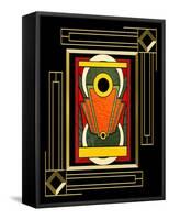 Deco 18 Frame 5-Art Deco Designs-Framed Stretched Canvas