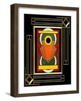 Deco 18 Frame 5-Art Deco Designs-Framed Giclee Print