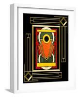 Deco 18 Frame 5-Art Deco Designs-Framed Giclee Print