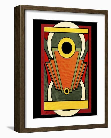 Deco 22-Art Deco Designs-Framed Giclee Print