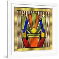 Deco 26B-Art Deco Designs-Framed Giclee Print