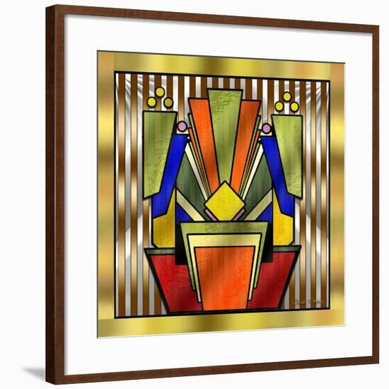 Deco 26B-Art Deco Designs-Framed Giclee Print