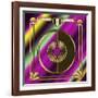 Deco 27 Frame 1-Art Deco Designs-Framed Giclee Print