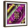 Deco 28 Frame 1-Art Deco Designs-Framed Giclee Print