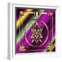 Deco 28 Frame 1-Art Deco Designs-Framed Giclee Print