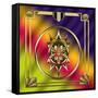 Deco 37 Frame 1-Art Deco Designs-Framed Stretched Canvas