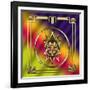 Deco 37 Frame 1-Art Deco Designs-Framed Giclee Print