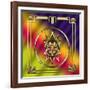 Deco 37 Frame 1-Art Deco Designs-Framed Giclee Print