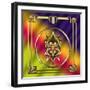 Deco 37 Frame 1-Art Deco Designs-Framed Giclee Print