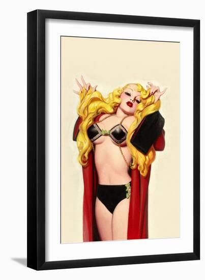 Deco Blonde-Enoch Bolles-Framed Art Print