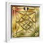 Deco Brass 2 Frame 1-Art Deco Designs-Framed Giclee Print