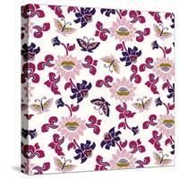 Deco Butterfly-null-Stretched Canvas