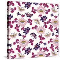 Deco Butterfly-null-Stretched Canvas
