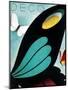 Deco Butterfly-null-Mounted Giclee Print