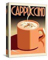 Deco Cappucino II-Richard Weiss-Stretched Canvas