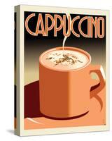 Deco Cappucino II-Richard Weiss-Stretched Canvas