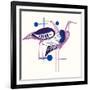 Deco Cranes-null-Framed Giclee Print