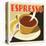 Deco Espresso I-Richard Weiss-Stretched Canvas