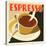 Deco Espresso I-Richard Weiss-Stretched Canvas