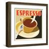 Deco Espresso I-Richard Weiss-Framed Art Print